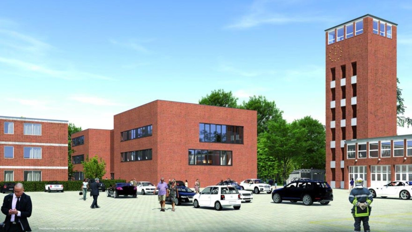 HANSA Klima Referenzen Leitstelle Feuerwehr Kiel IT Cooling - Klima-, Kälte- oder Lüftungstechnik von HANSA Klima für Industrie & Gewerbe