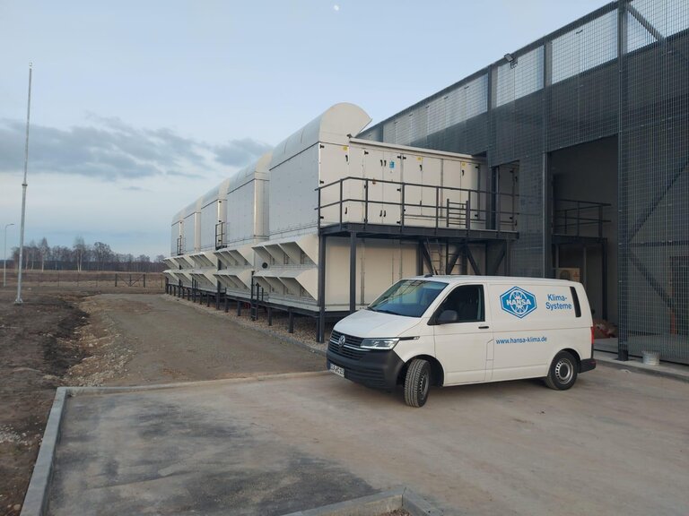 Komplette Klima-Installation